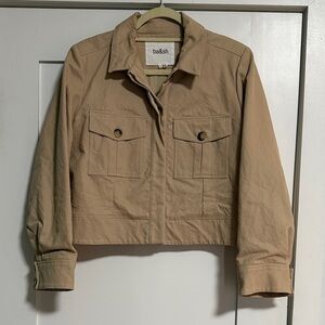 ba&sh Light Brown Utility Lady Jacket